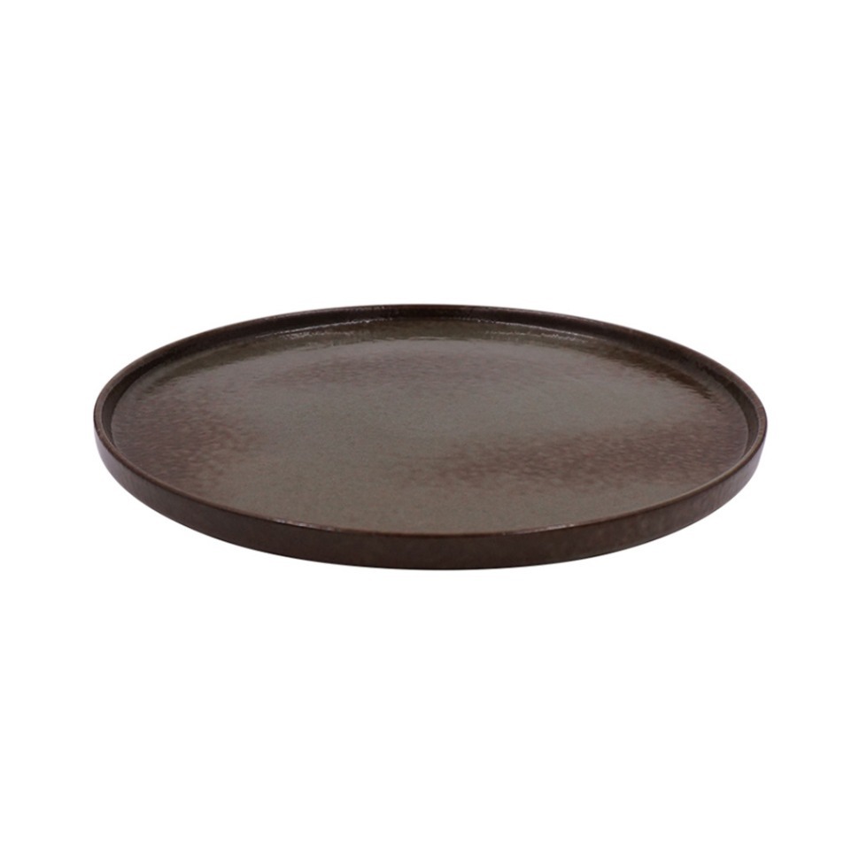 Фото Тарелка L9403-CELADON, 29 см, каменная керамика, Black, ROOMERS TABLEWARE - интернет-магазин МегаТерем в Москве