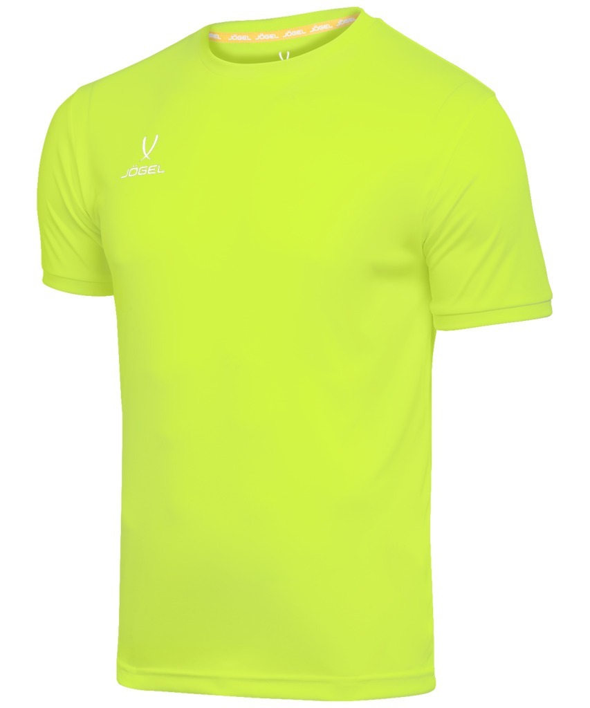 Фото Футболка игровая JOGEL CAMP Origin Jersey, желтый неон (2118918) - интернет-магазин МегаТерем в Москве
