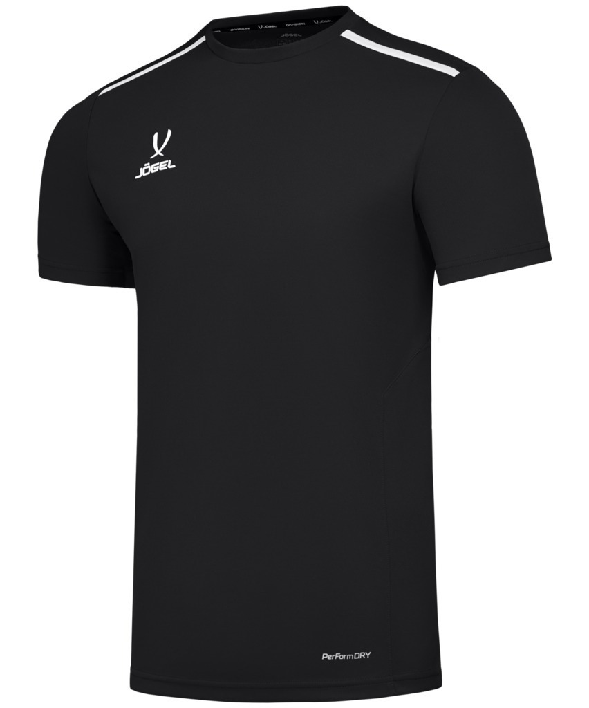 Фото Футболка тренировочная JOGEL DIVISION Training Tee, черный (2105772) - интернет-магазин МегаТерем в Москве
