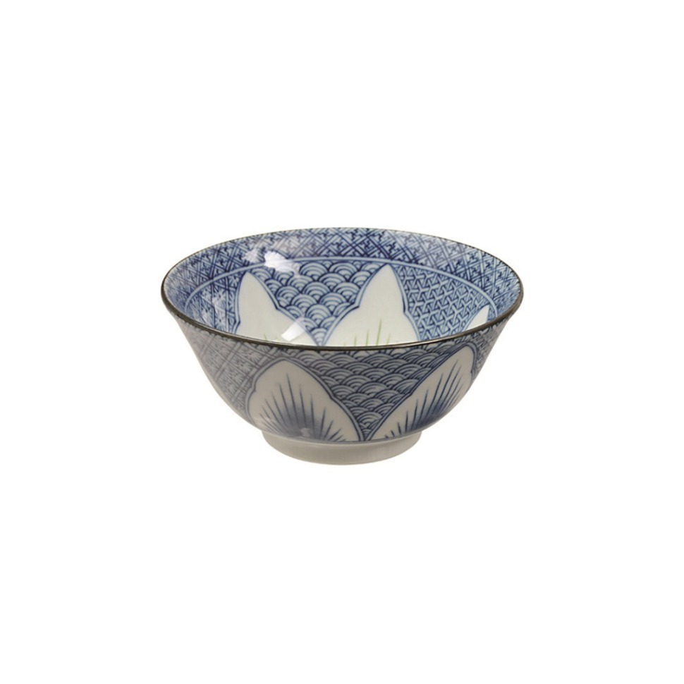 Фото Чаша 8968, 15,5 см, фарфор, blue/white, TOKYO DESIGN - интернет-магазин МегаТерем в Москве