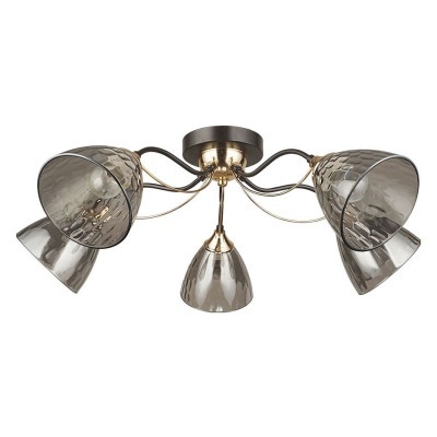 Потолочная люстра Arte Lamp Lily A4366PL-5BK AR_A4366PL-5BK