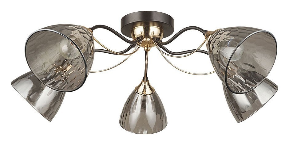 Фото Потолочная люстра Arte Lamp Lily A4366PL-5BK AR_A4366PL-5BK - интернет-магазин МегаТерем в Москве