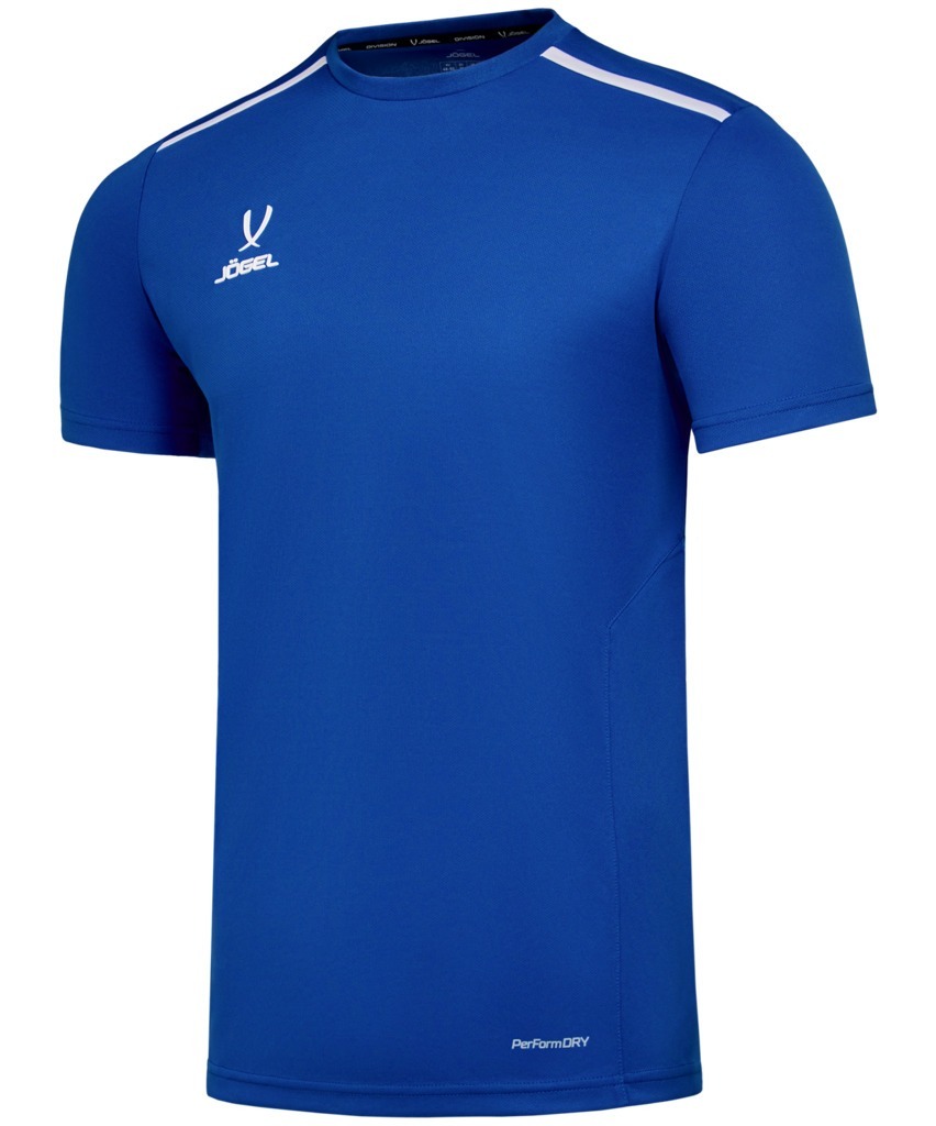 Фото Футболка тренировочная JOGEL DIVISION Training Tee, синий (2105775) - интернет-магазин МегаТерем в Москве