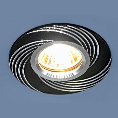 Встраиваемый светильник Elektrostandard  5156 MR16 BK черный