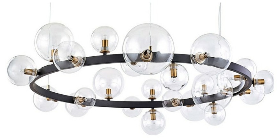 Фото Подвесной светильник Arte Lamp Vincent A7790SP-24BK AR_A7790SP-24BK - интернет-магазин МегаТерем в Москве