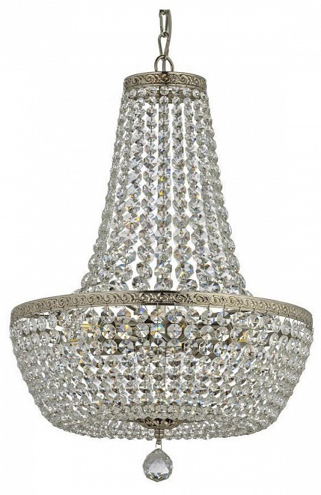 Фото Подвесная люстра Arti Lampadari Castellana Nickel Castellana E 1.5.40.100 N AL_Castellana_E_1.5.40.100_N - интернет-магазин МегаТерем в Москве