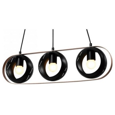 Подвесной светильник Imex Rolf MD.21744-3-P-BK+CP IMX_MD.21744-3-P-BK_CP