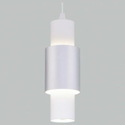 Подвесной светильник Eurosvet Bento 50204/1 LED белый/матовое серебро EV_a051716
