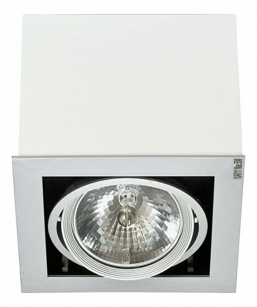 Фото Встраиваемый светильник Nowodvorski Box White - Gray 5305 NVD_5305 - интернет-магазин МегаТерем в Москве