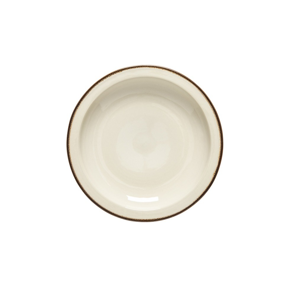 Фото Тарелка JSP202-CRM(JSP202-00519T), 20,4 см, керамика, Cream-caramel, CASAFINA BY COSTA NOVA - интернет-магазин МегаТерем в Москве