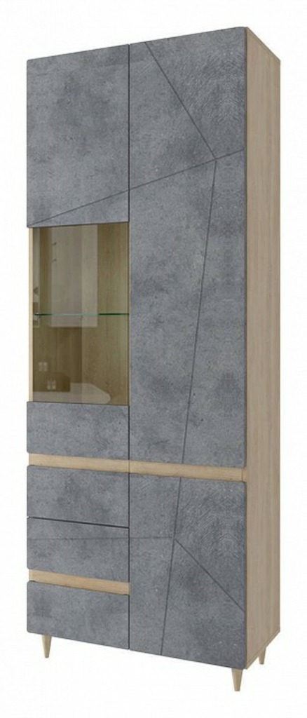 Фото Шкаф-витрина Киото СТЛ.339.02 STL_2019033900200 - интернет-магазин МегаТерем в Москве