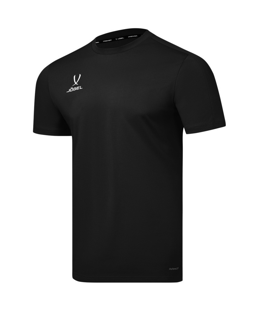Фото Футболка тренировочная JOGEL PREMIER PerFormDRY TRN CVC Tee, черный (2126403) - интернет-магазин МегаТерем в Москве