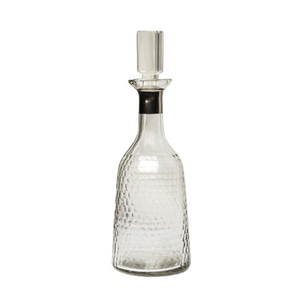 Фото Графин 2122T, хрусталь, посеребрение, clear/silver, ROOMERS TABLEWARE - интернет-магазин МегаТерем в Москве