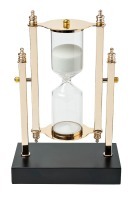 Часы песочные 19*19*30см, цвет золото (TT-00008795)