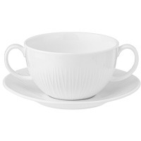 Бульонница с блюдцем lefard "herbal" 400 мл (171-250) 