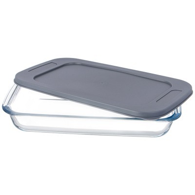 Форма для запекания с крышкой 34,5х20,6х5 см 2,2 л Agness (172-163)