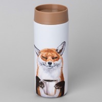 Термокружка foxy 350 мл, колба нерж.сталь 18/10 Agness (798-103)