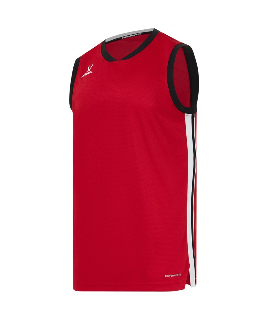 Фото Майка баскетбольная JOGEL DIVISION PerFormDRY Jersey R2, красный (2130623) - интернет-магазин МегаТерем в Москве
