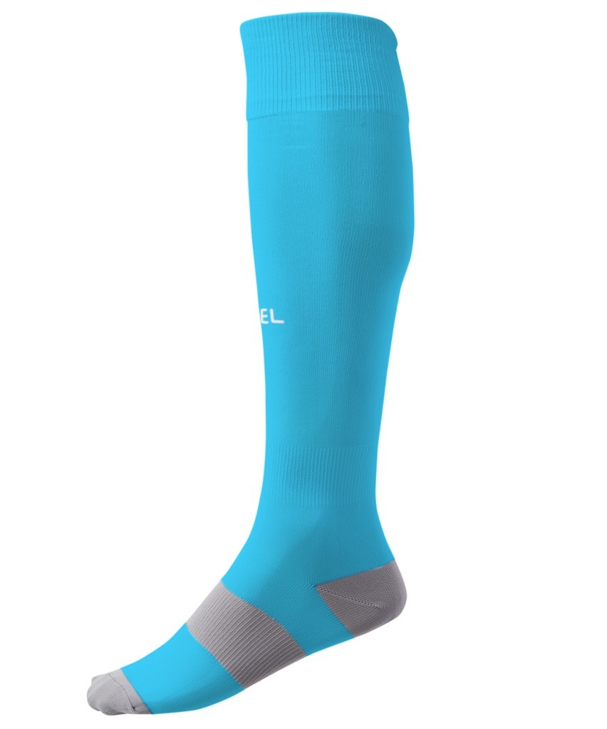 Фото Гетры футбольные JOGEL CAMP BASIC SOCKS, бирюзовый/серый (2076913) - интернет-магазин МегаТерем в Москве