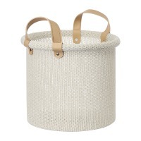 Корзина для хранения sustainable collection, D27х25 см, молочная (78508)