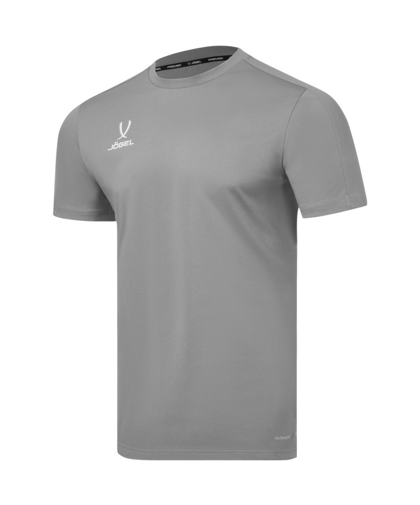 Фото Футболка тренировочная JOGEL PREMIER PerFormDRY TRN CVC Tee, серый (2126432) - интернет-магазин МегаТерем в Москве