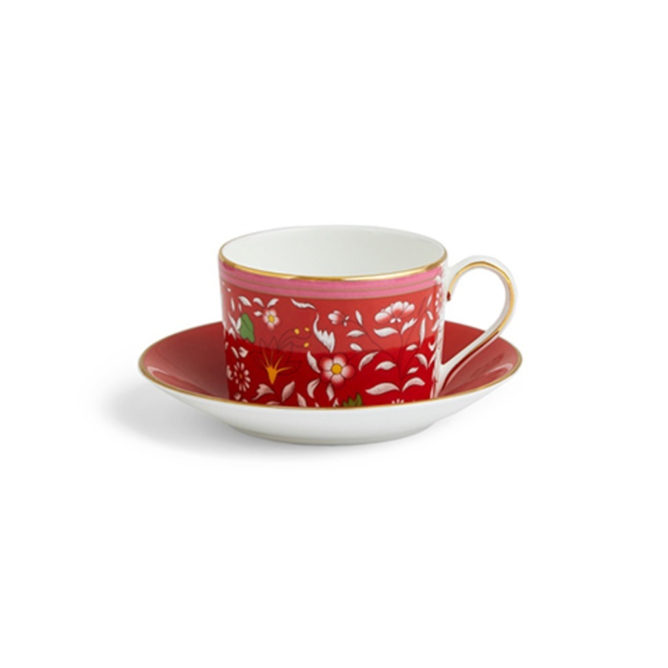 Фото Чайная пара 40031700, костяной фарфор, mixed, WEDGWOOD - интернет-магазин МегаТерем в Москве