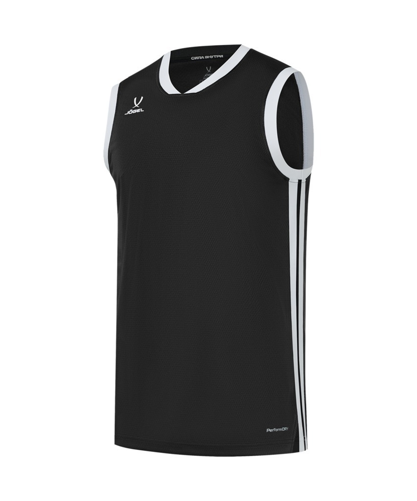 Фото Майка баскетбольная JOGEL DIVISION PerFormDRY Jersey 99, черный (2130632) - интернет-магазин МегаТерем в Москве