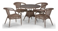 Набор уличный Джонс T220CT/Y32-W56 Light brown AFN_T220CT_Y32-W56_Light_brown_4Pcs