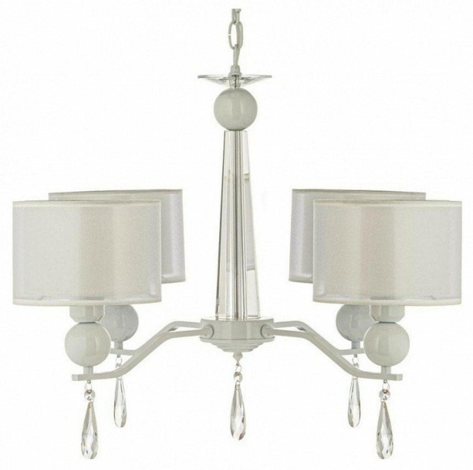 Фото Подвесная люстра Arti Lampadari Rufina Rufina E 1.1.4.600 W AL_Rufina_E_1.1.4.600_W - интернет-магазин МегаТерем в Москве