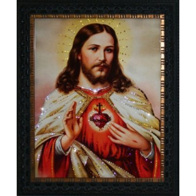 Картина Сердце Христа с кри...