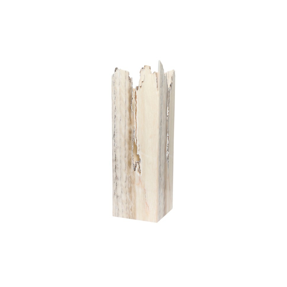 Фото Подсвечник ATL-Square Lamp Holder, Оникс, natural, ROOMERS FURNITURE - интернет-магазин МегаТерем в Москве