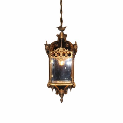 Светильник LatermShian, бронза, стекло, Gold antique, ROOMERS FURNITURE