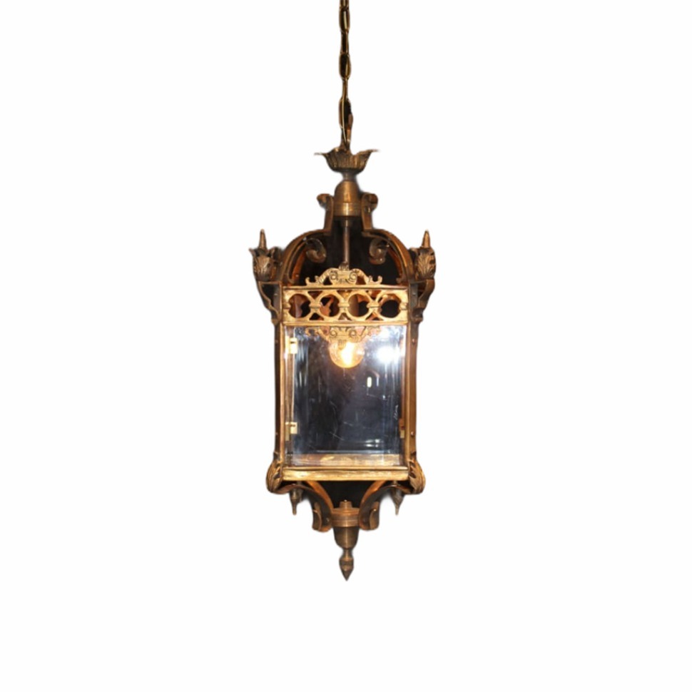 Фото Светильник LatermShian, бронза, стекло, Gold antique, ROOMERS FURNITURE - интернет-магазин МегаТерем в Москве