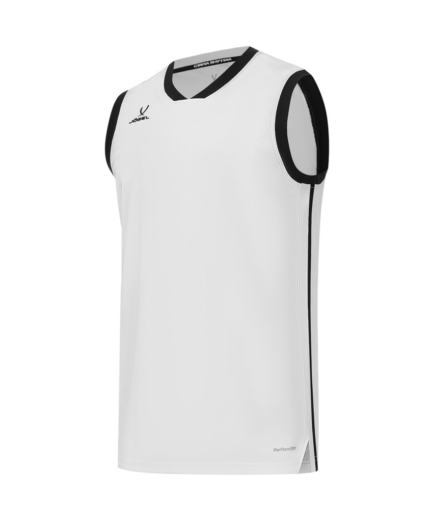 Фото Майка баскетбольная JOGEL DIVISION PerFormDRY Jersey 00, белый (2130641) - интернет-магазин МегаТерем в Москве