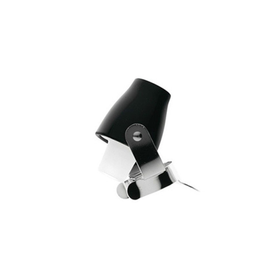 Фото Заглушка для бутылки 1040, металл, clear/black, ITALESSE - интернет-магазин МегаТерем в Москве
