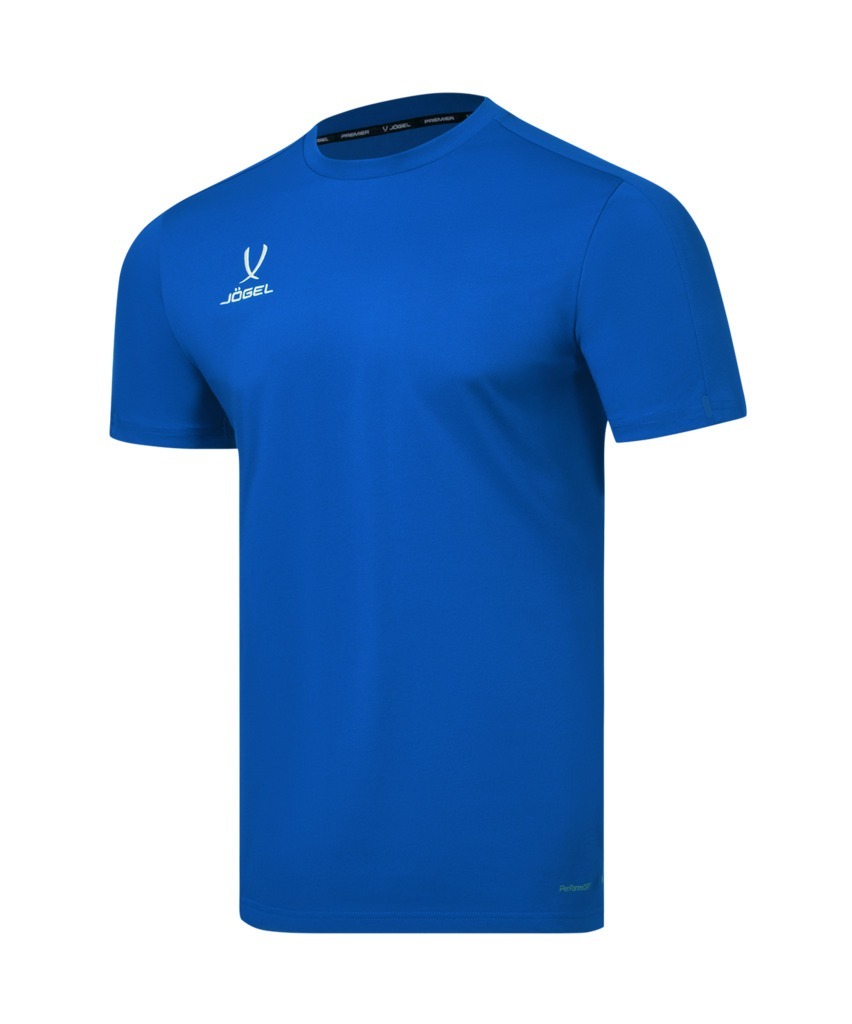 Фото Футболка тренировочная JOGEL PREMIER PerFormDRY TRN CVC Tee, синий (2126460) - интернет-магазин МегаТерем в Москве