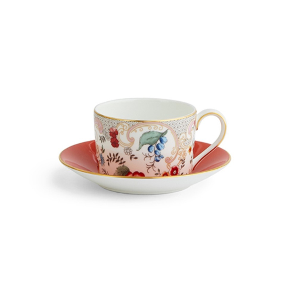 Фото Чайная пара 40032680, костяной фарфор, mixed, WEDGWOOD - интернет-магазин МегаТерем в Москве