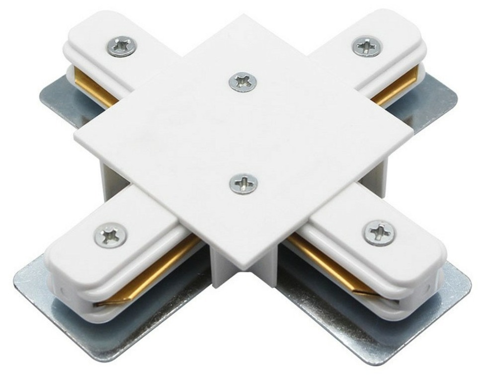 Фото Соединитель X-образный для треков Arte Lamp Track Accessories A110133 AR_A110133 - интернет-магазин МегаТерем в Москве