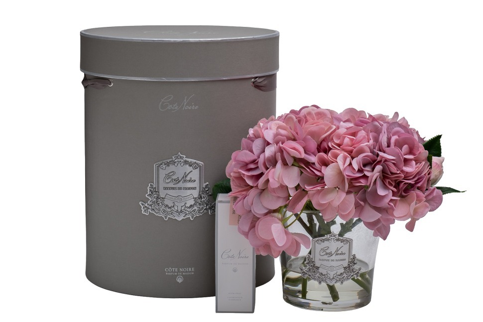 Фото Диффузор Гортензия лилов.(Hydrangea&amp;Rosebud),спрей Ш.роза(Charente rose) 2*10ml в уп. (TT-00014740) - интернет-магазин МегаТерем в Москве