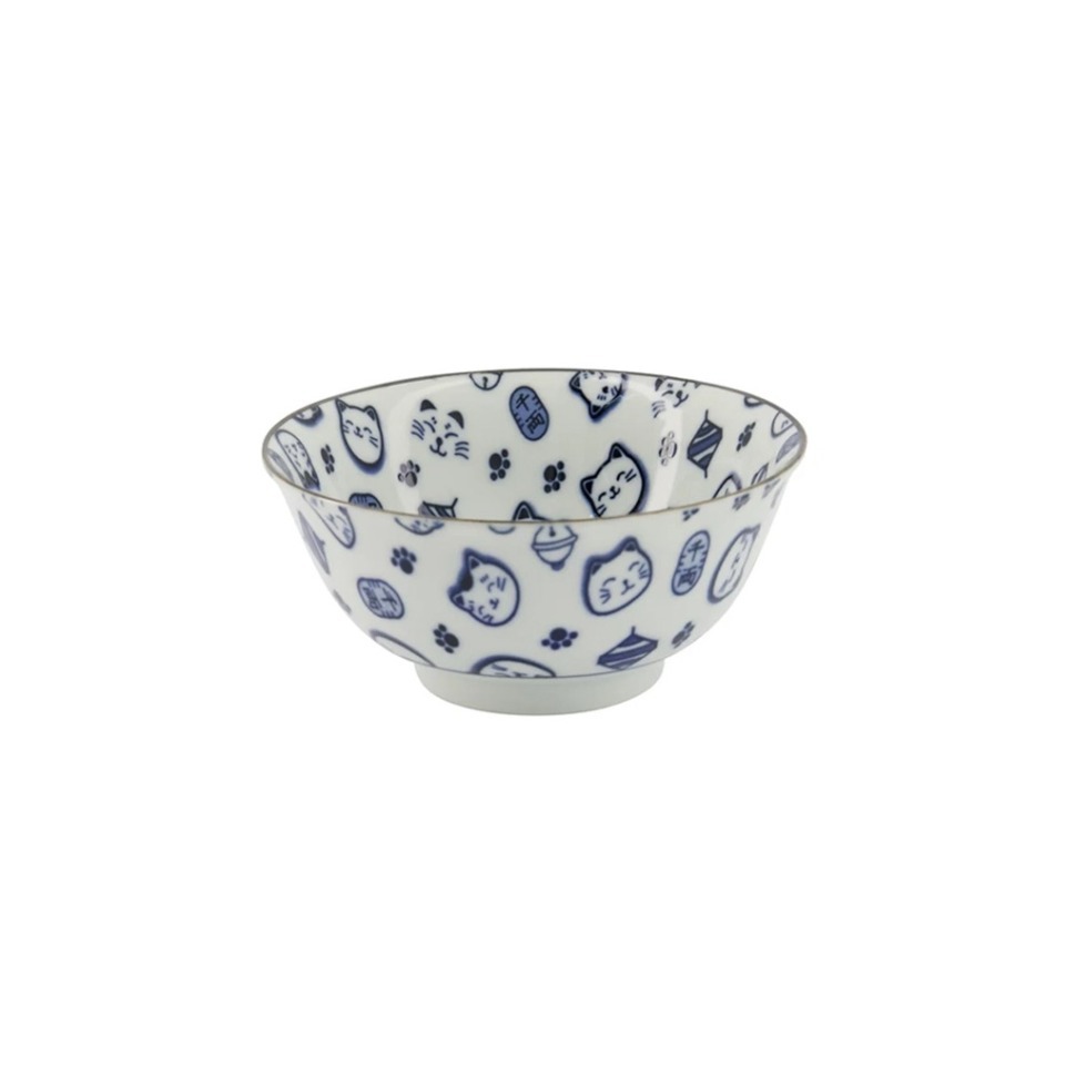 Фото Чаша 15427, 14,8 см, фарфор, blue/white, TOKYO DESIGN - интернет-магазин МегаТерем в Москве