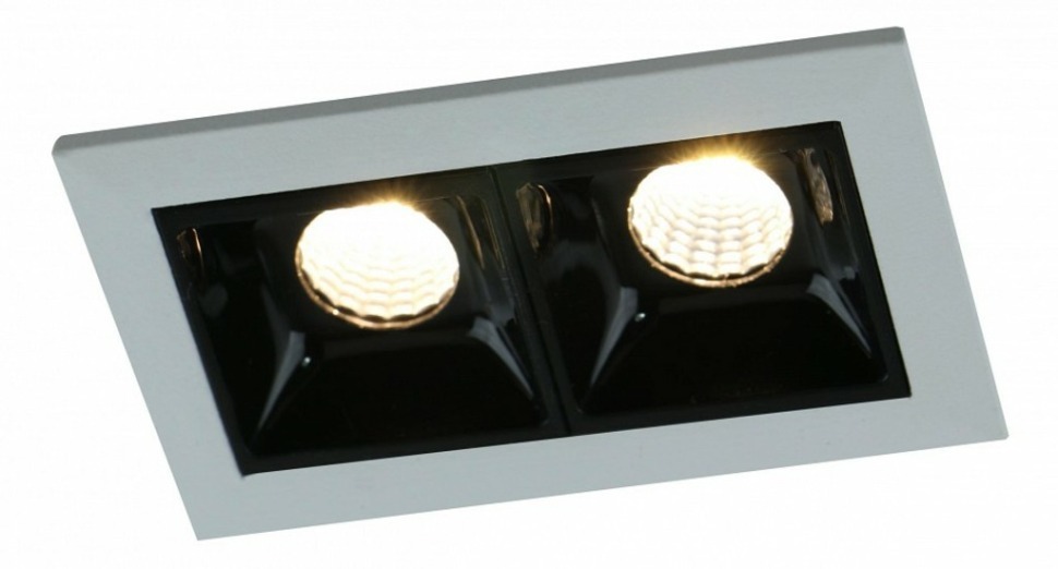Фото Встраиваемый светильник Arte Lamp Grill A3153PL-2BK AR_A3153PL-2BK - интернет-магазин МегаТерем в Москве