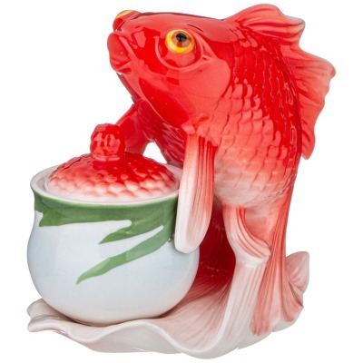 Икорница lefard "золотая рыбка" 100 мл 14,5*9*14 см (58-1051) 