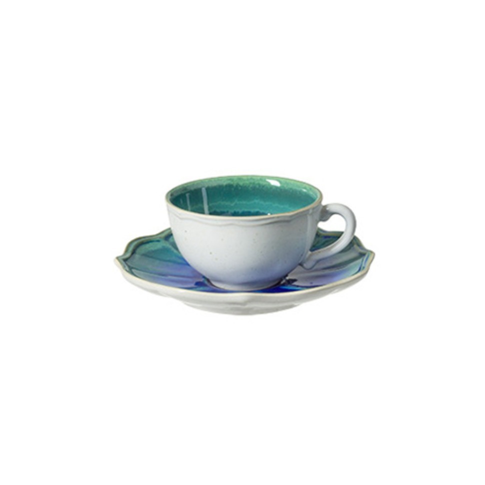 Фото Чайная пара DO209-BLU(ZCS01-01818Q), керамика, blue, CASAFINA BY COSTA NOVA - интернет-магазин МегаТерем в Москве