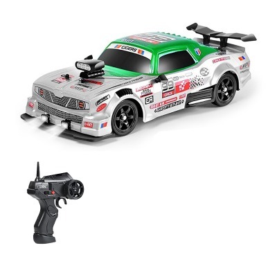 Радиоуправляемая машина для дрифта HB Ford Mustang (4WD, свет, пар, акб, 1:16) (SC16A08-1)