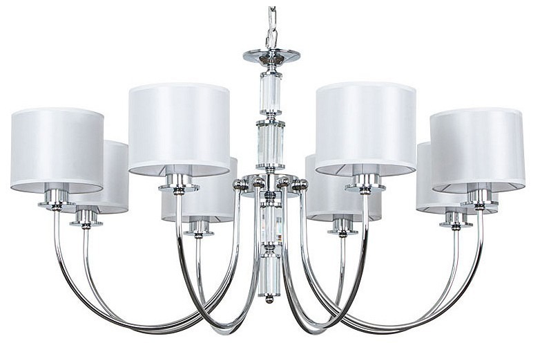 Фото Подвесная люстра Arte Lamp Attore A4092LM-8CC AR_A4092LM-8CC - интернет-магазин МегаТерем в Москве