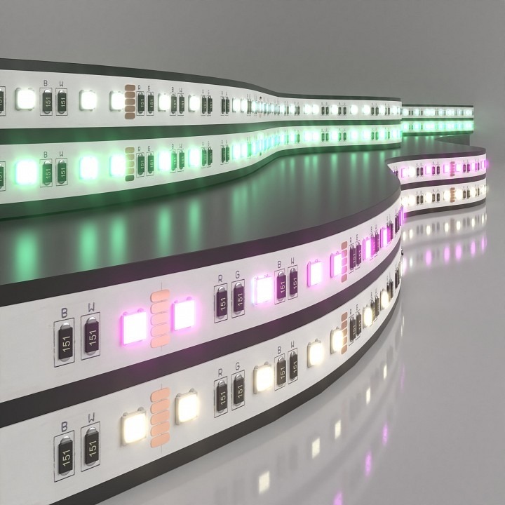 Фото Лента светодиодная Elektrostandard 24V 60Led 24W IP20 RGBW a053702 ELK_a053702_m - интернет-магазин МегаТерем в Москве