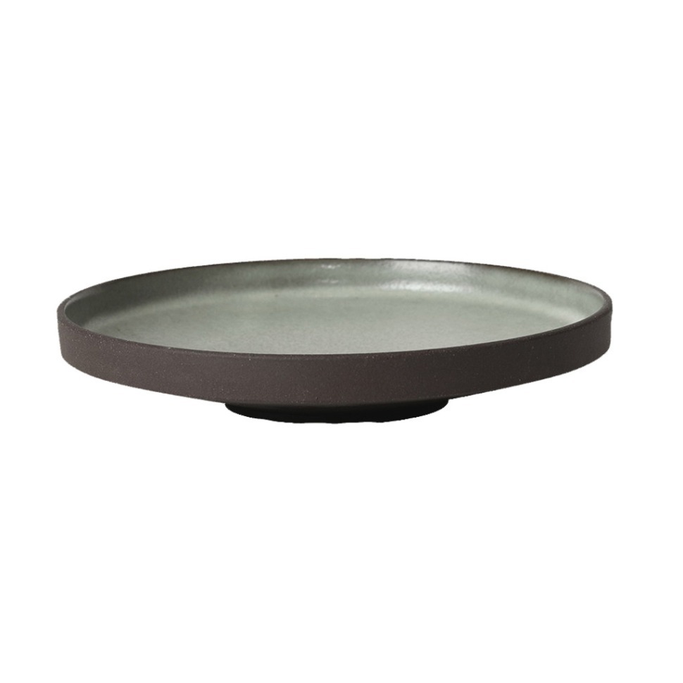 Фото Тарелка L9354-P3CELADON, 30 см, каменная керамика, Brown, ROOMERS TABLEWARE - интернет-магазин МегаТерем в Москве