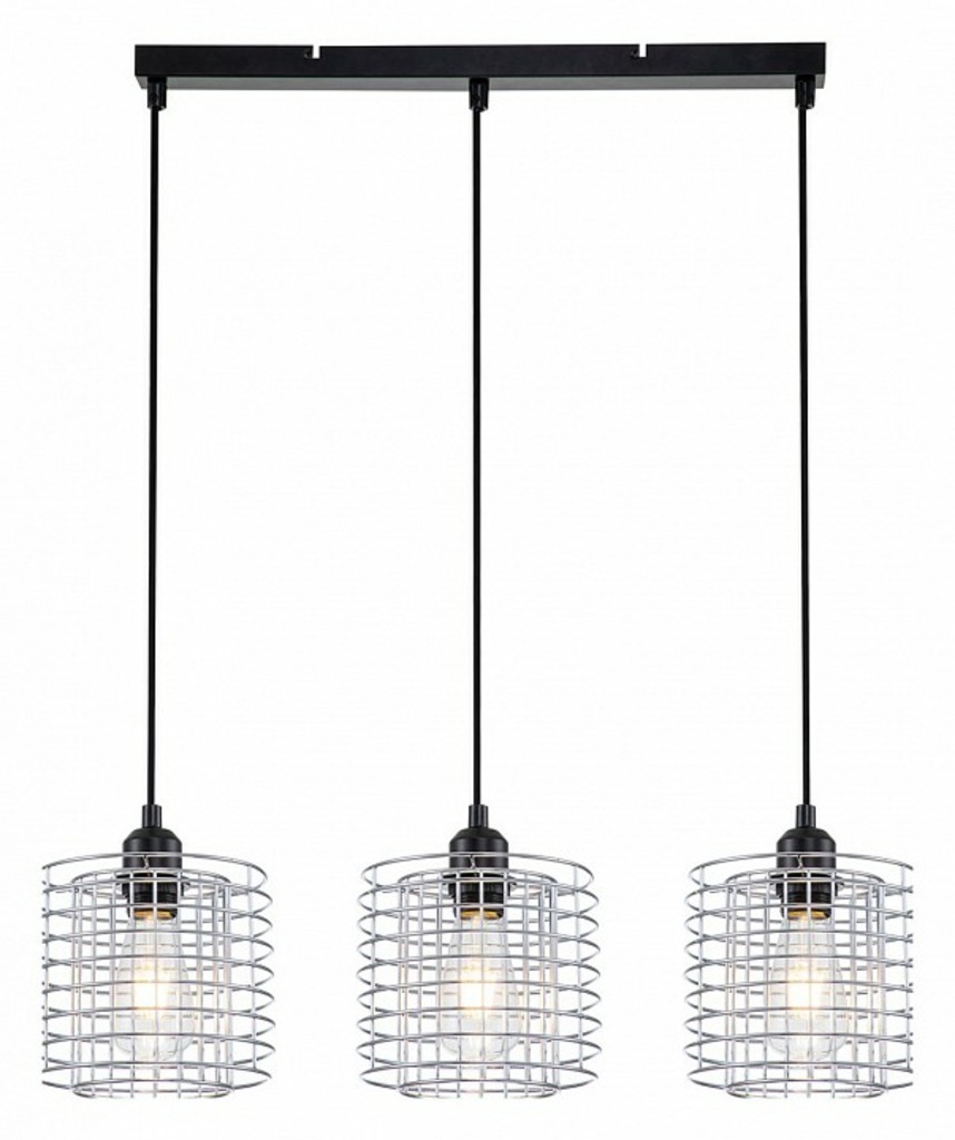 Фото Подвесной светильник Escada Grid 10190/3S Chrome ESC_10190_3S_Chrome - интернет-магазин МегаТерем в Москве