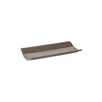 Тарелка 1CLR201E-GRY(1CLR201E-01116X), керамика, Shoreline grey, Costa Nova