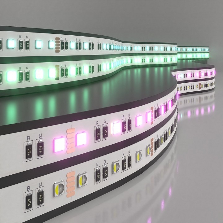 Фото Лента светодиодная Elektrostandard 24V 60Led 24W IP20 RGBW a053703 ELK_a053703_m - интернет-магазин МегаТерем в Москве